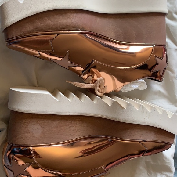 COPY - Stella McCartney Elyse Star Platform Shoes - Picture 6 of 7